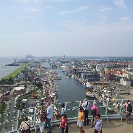Ferienwohnung Neuer Hafen Marina Bremerhaven Bagian luar foto