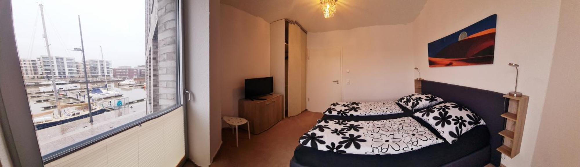 Ferienwohnung Neuer Hafen Marina Bremerhaven Bagian luar foto